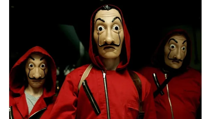 Un equipo usó a La Casa de Papel para anunciar el regreso de una figura