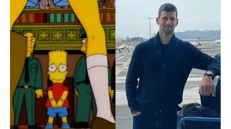 Los Simpson lo hicieron de nuevo: predijeron la polémica de Novak Djokovic en Australia.