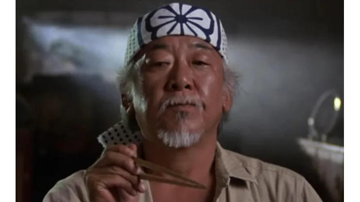 Pat Morita protagonizó Karate Kid en 1984.