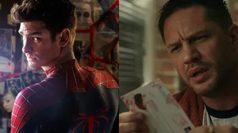 Spider-Man de Andrew y Venom de Tom Hardy.