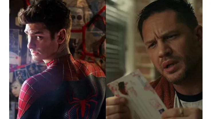 Spider-Man de Andrew y Venom de Tom Hardy.