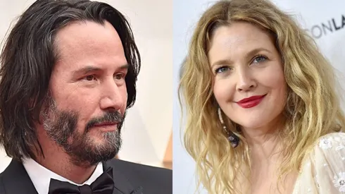 Keanu Reeves y Drew Barrymore mantuvieron un romance secreto.