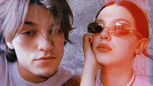 Muy enamorados: Millie Bobby Brown publicó una romántica foto con su novio por Navidad.