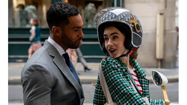 Quiénes son las parejas de Emily in Paris en la vida real.