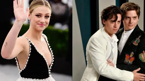 Lili Reinhart, Cole y Dylan Sprouse