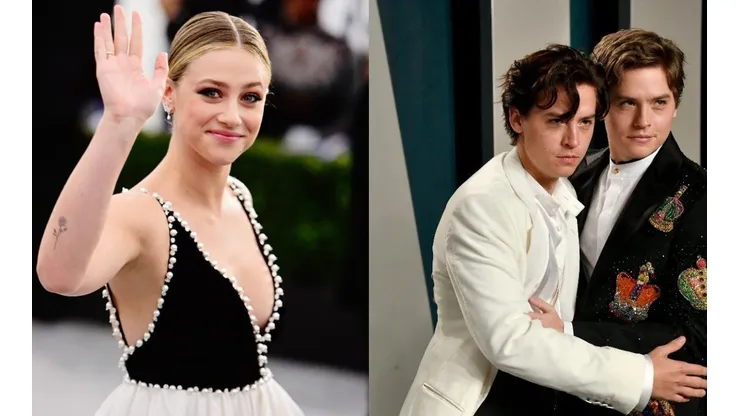 Lili Reinhart, Cole y Dylan Sprouse
