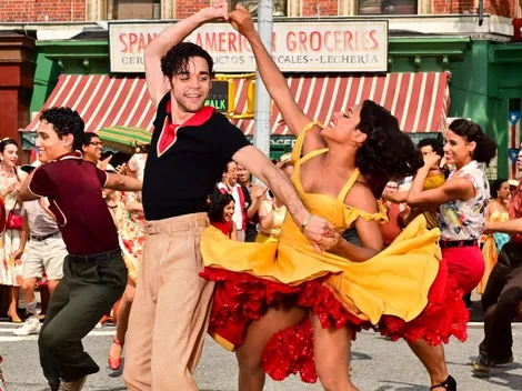 La reacción de Spielberg al terminar una escena de West Side Story