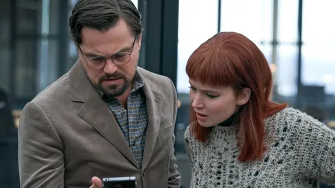 DiCaprio encabeza el film junto a Jennifer Lawrence.