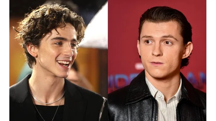 Timothée Chalamet y Tom Holland