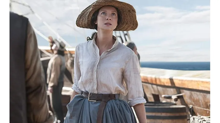 Caitriona Balfe como Claire Fraser