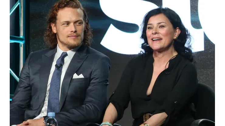 Diana Gabaldón y Sam Heughan