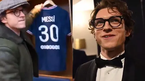 Imperdible: el video de Tom Holland robándole la camiseta a Lionel Messi y su reacción después de conocerlo.