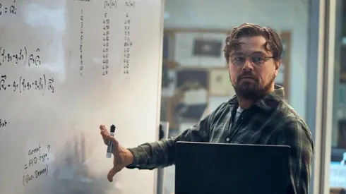 Leonardo DiCaprio protagoniza Don't Look Up.