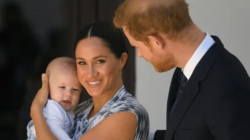 Los duques de Sussex y su hijo, Archie