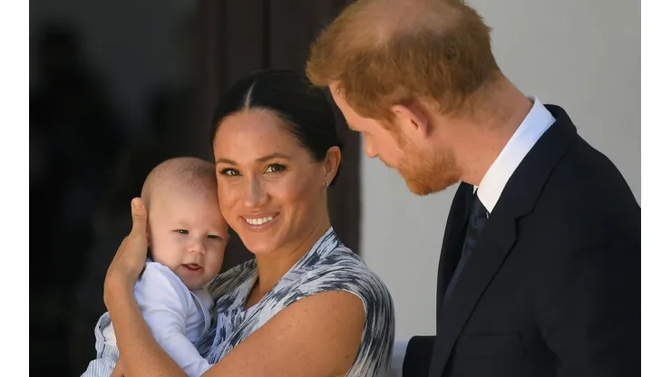 Los duques de Sussex y su hijo, Archie