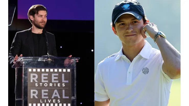 Tobey Maguire y Tom Holland