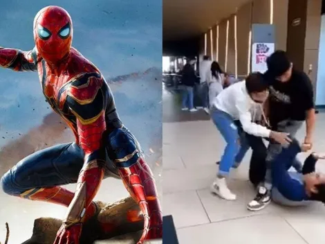 VIDEO: fans de Marvel a los golpes por "Spider-Man: No Way Home"