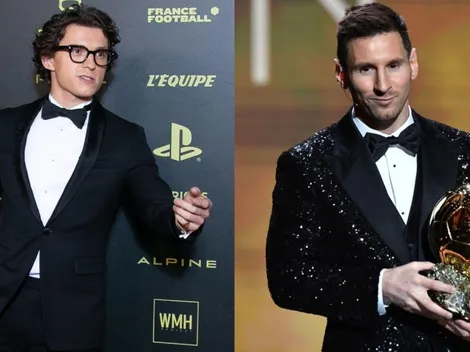 VIDEO: así fue el encuentro de Tom Holland con Lionel Messi