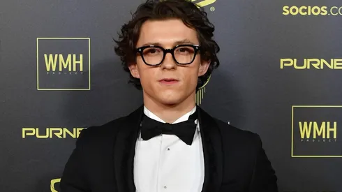 Tom Holland en la entrega del Balón de Oro 2021