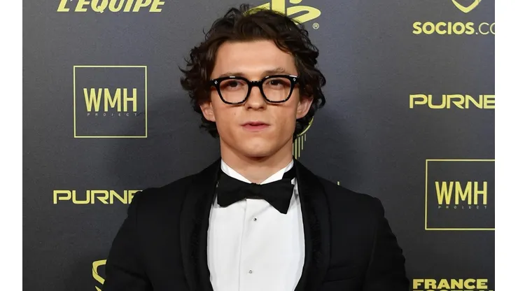 Tom Holland en la entrega del Balón de Oro 2021