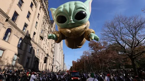 Baby Yoda, Goku, Pikachu y más: los personajes que llegaron al Desfile de Acción de Gracias de Macy's 2021 en Nueva York.
