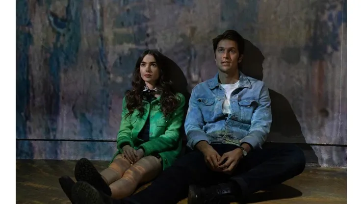 Emily y Gabriel en la primera temporada.