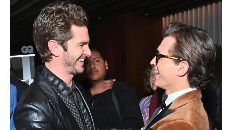 Así fue el encuentro entre Andrew Garfield y Tom Holland antes del estreno de Spider-Man.