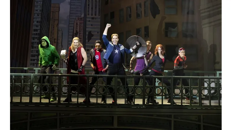 El musical que se vio en el primer episodio de Hawkeye.