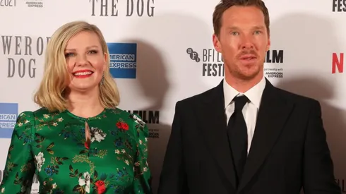 Kirsten Dunst y Benedict Cumberbatch.