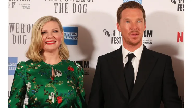 Kirsten Dunst y Benedict Cumberbatch.