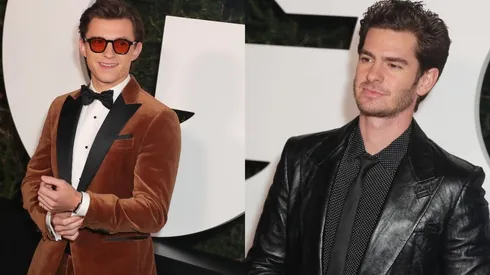 Tom Holland y Andrew Garfield