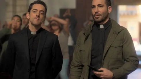 Luis Gerardo Méndez y Miguel Ángel Silvestre protagonizan Los Enviados.