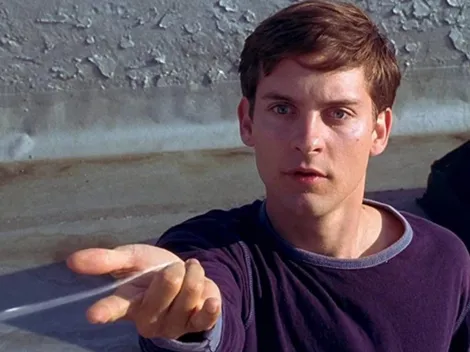 El video viral y polémico de Tobey Maguire