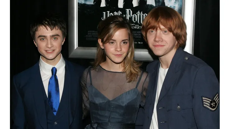 Daniel Radcliffe, Emma Watson y Rupert Grint