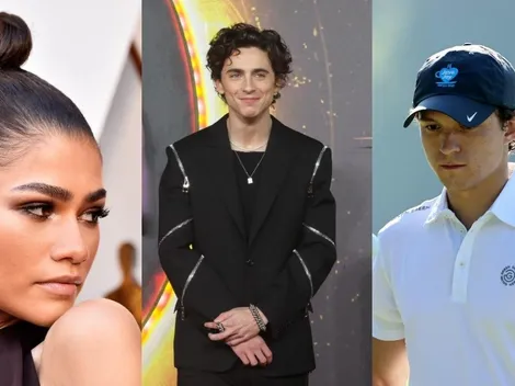 Timothée Chalamet puso en jaque a Tom Holland y Zendaya