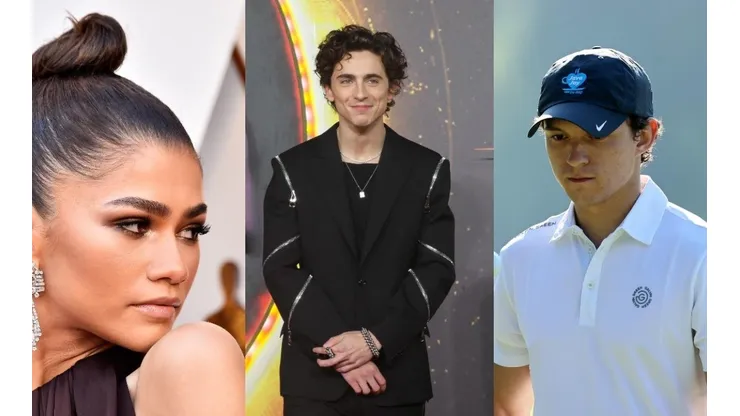 Zendaya, Timothée y Tom