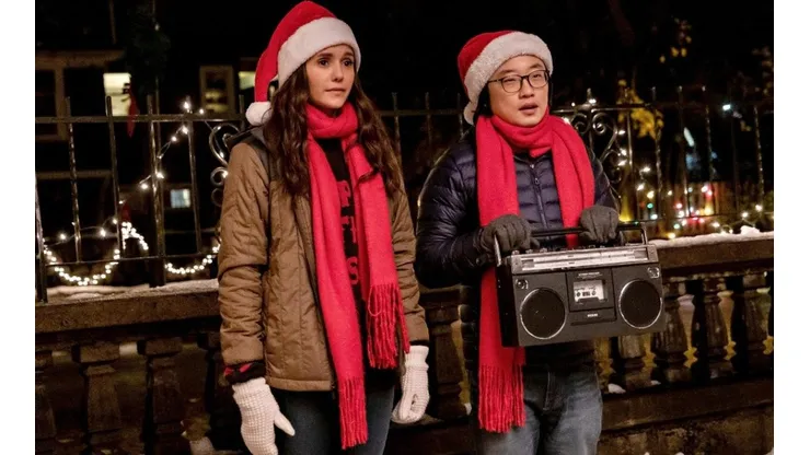 Nina Dobrev y Jimmy O. Yang