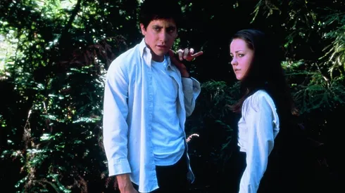 Jake Gyllenhaal y Jena Malone en Donnie Darko.