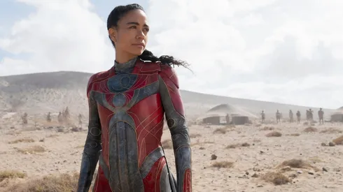 Makkari, interpretada por Lauren Ridloff.