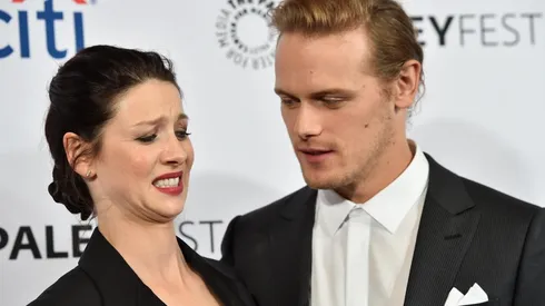 Sam Heughan y Caitriona Balfe