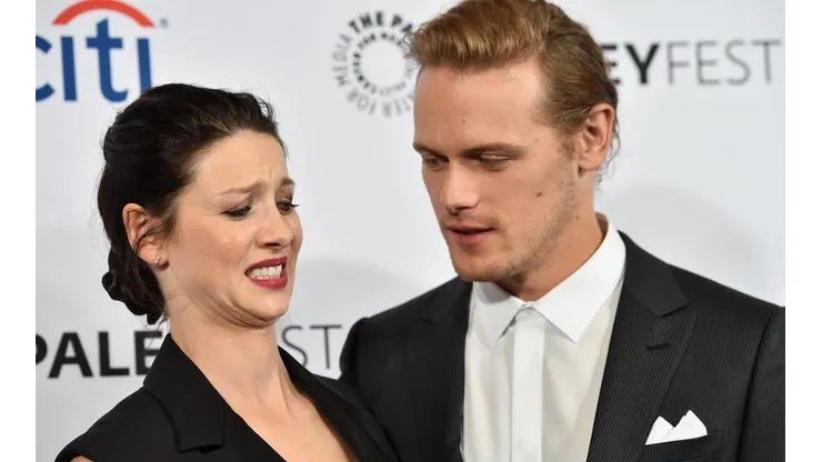 Sam Heughan y Caitriona Balfe