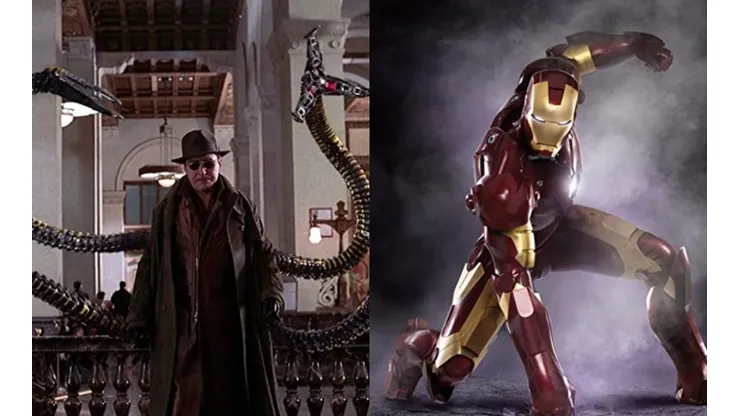 Doctor Octopus y Iron Man