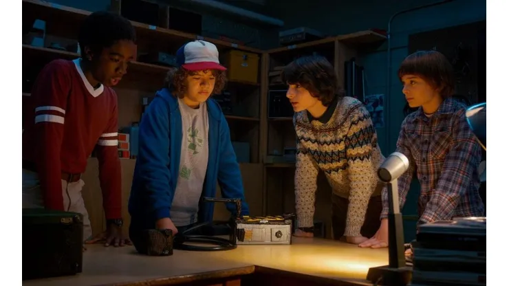 Los protagonistas de Stranger Things