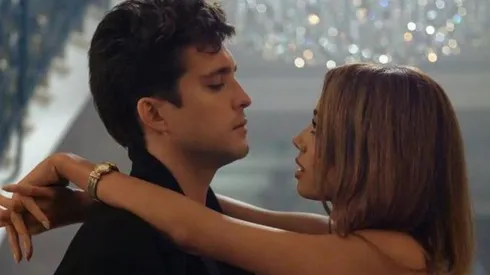 Diego Boneta y Jade Ewen en Luis Miguel, la serie