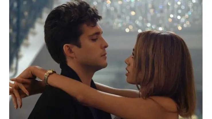 Diego Boneta y Jade Ewen en Luis Miguel, la serie