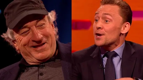 El día que Tom Hiddleston sorprendió a Robert De Niro y lo imitó en vivo.