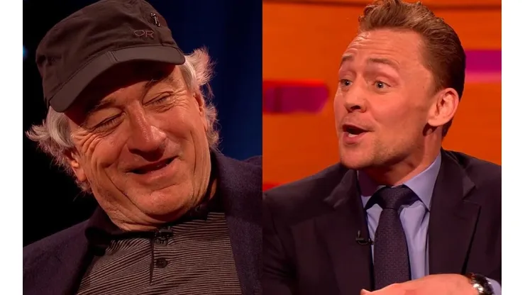 El día que Tom Hiddleston sorprendió a Robert De Niro y lo imitó en vivo.