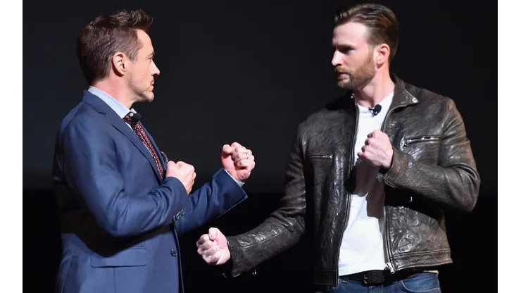 Chris Evans y Robert Downey Jr