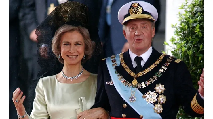Los Reyes Juan Carlos y Sofía