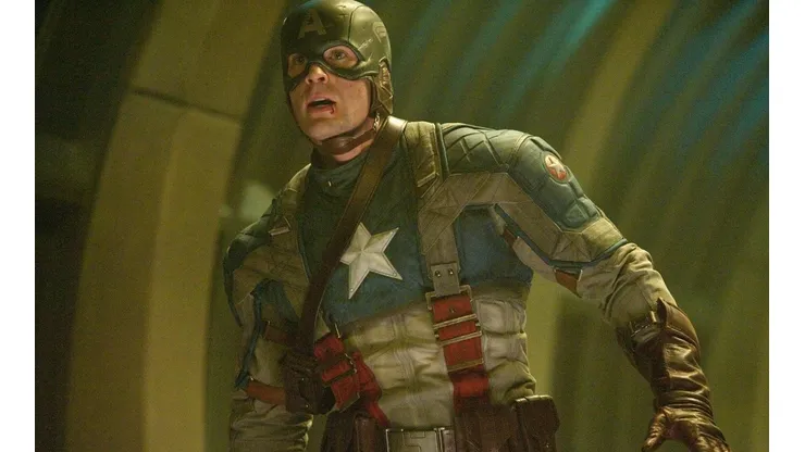 Chris Evans comenzó a ser el Capitán América en 2011.